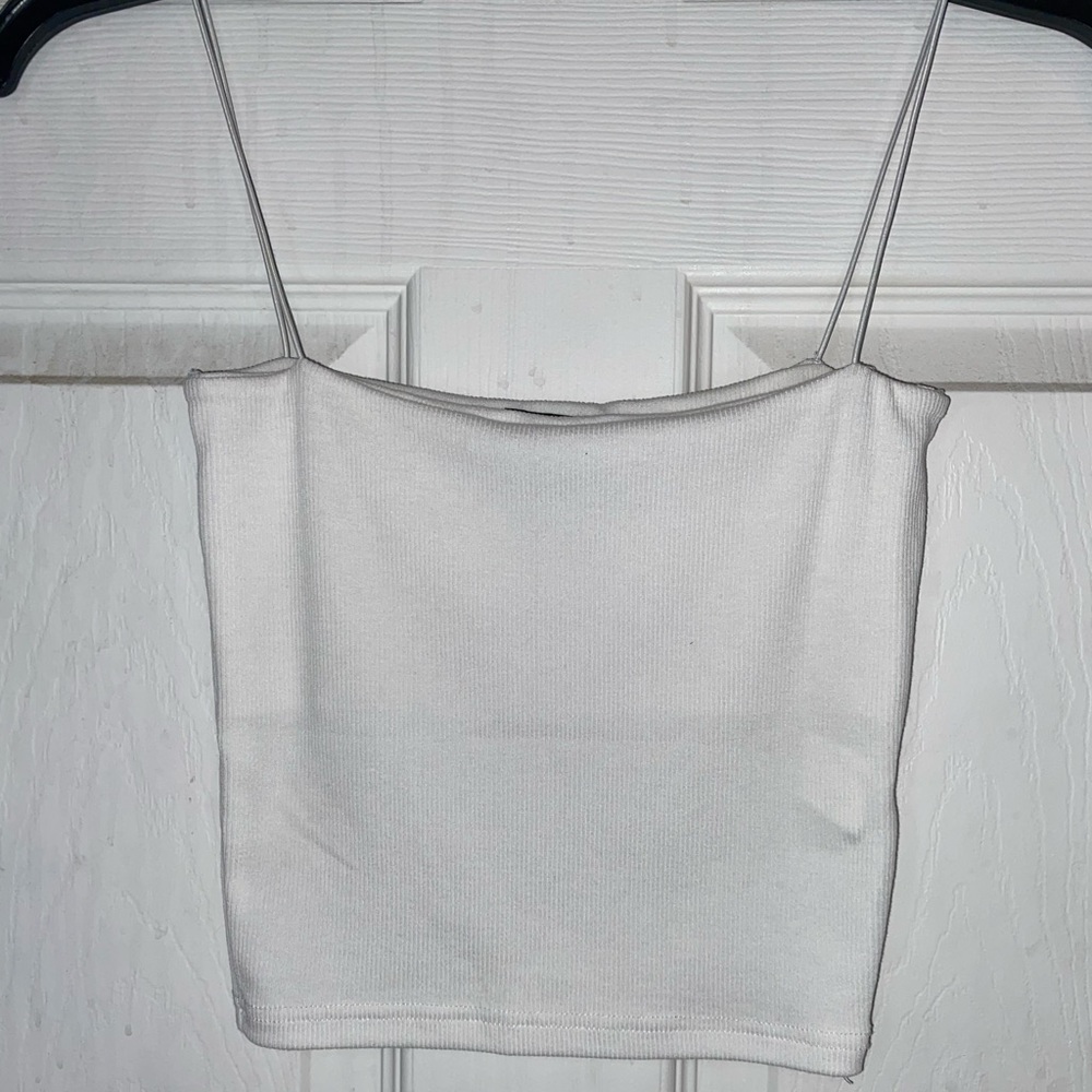 White tank top